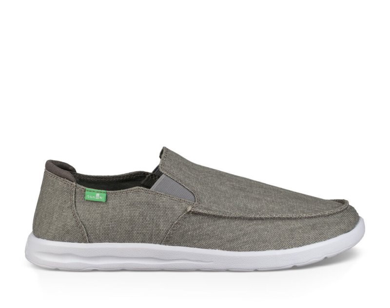 Sanuk Hi Five Men\'s Shoes Grey | Canada 292UZG